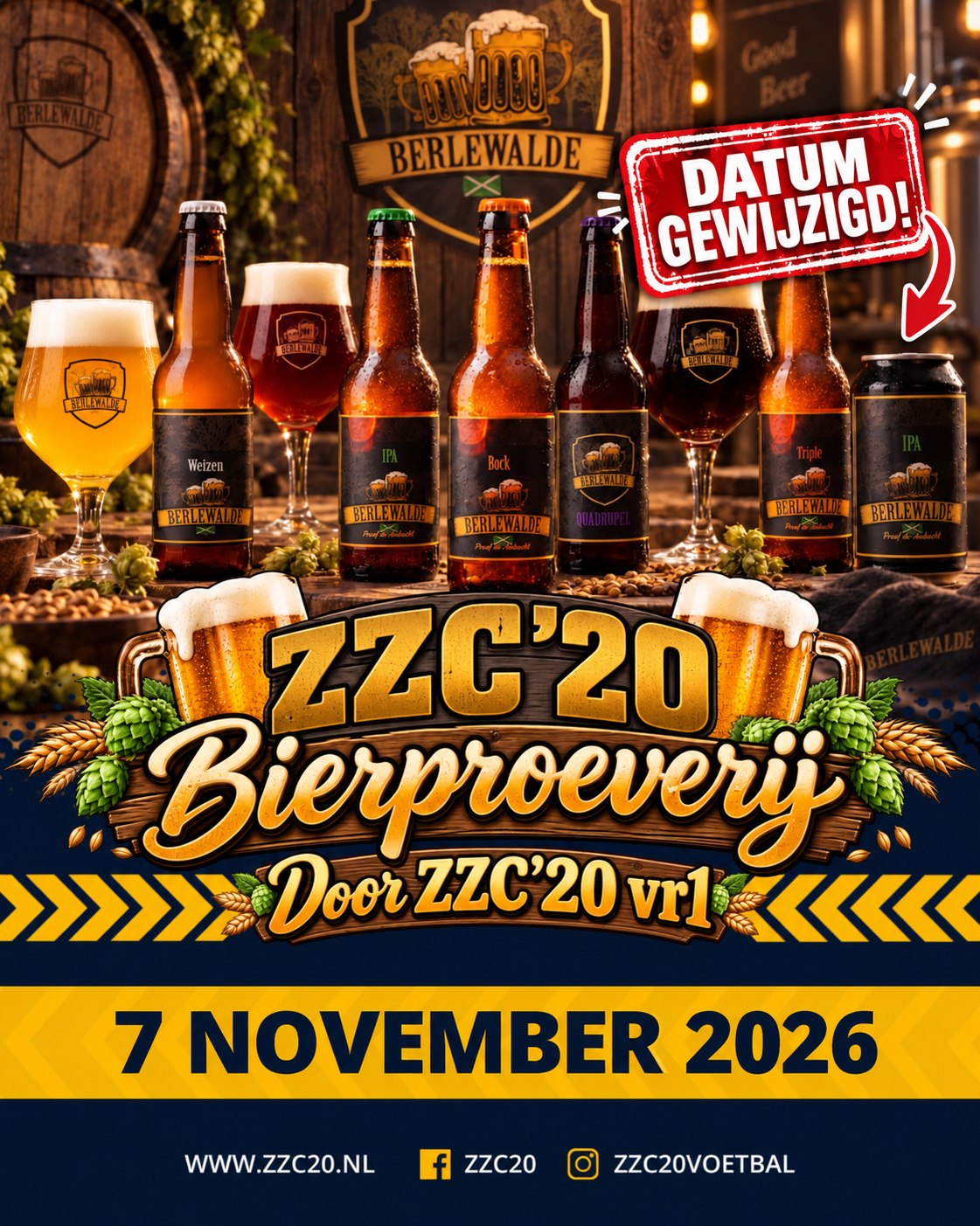 🍻 *ZZC’20 Bierproeverij - Schrijf je nu in!*🍻