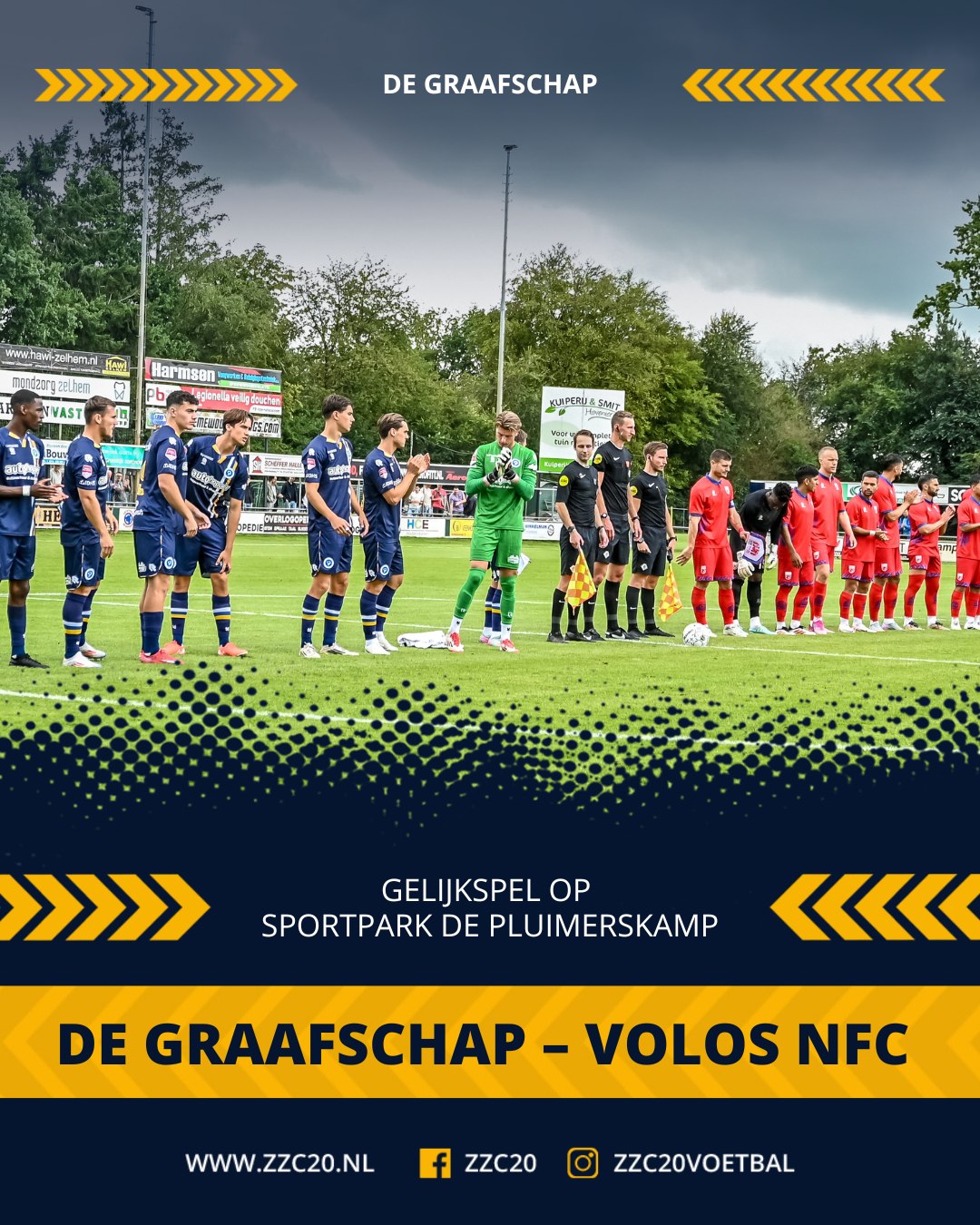 De Graafschap sluit voorbereiding af met krachtmeting op De Pluimerskamp