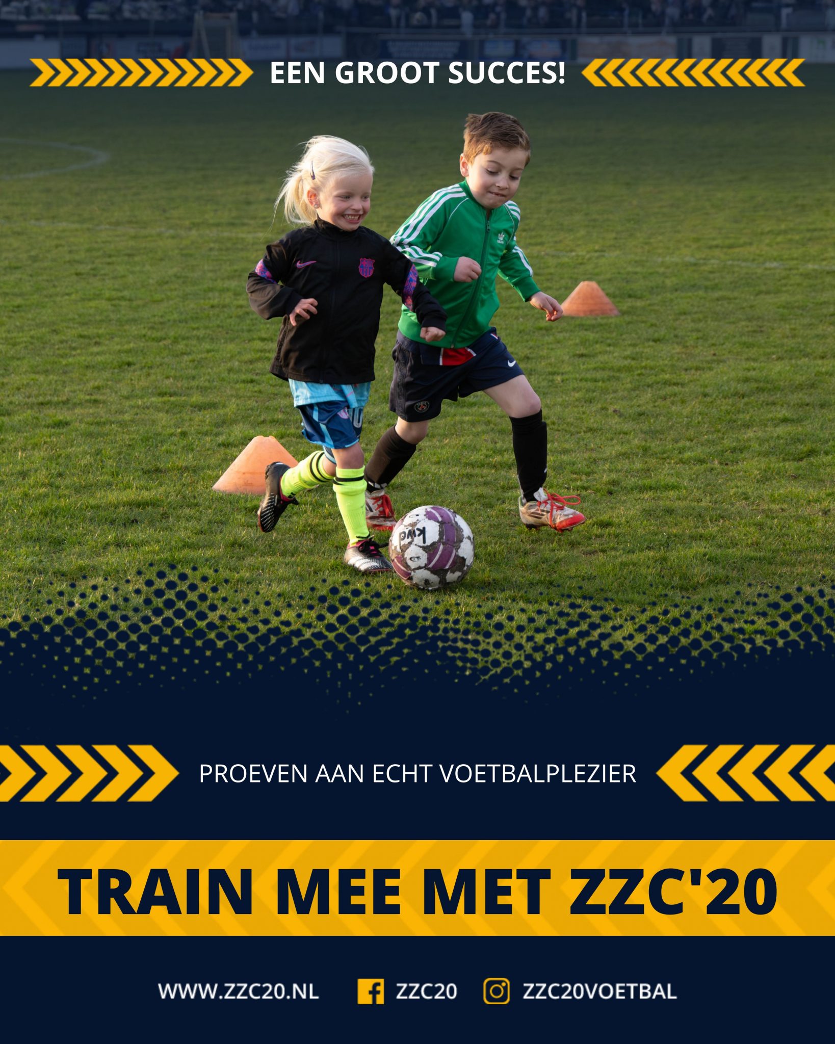 Train Mee met ZZC ’20: proeven aan echt voetbalplezier