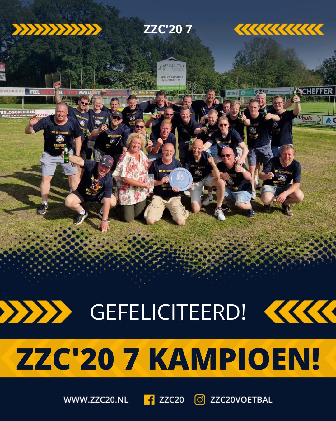 Zaterdag 7 zet kroon op fantastisch seizoen!