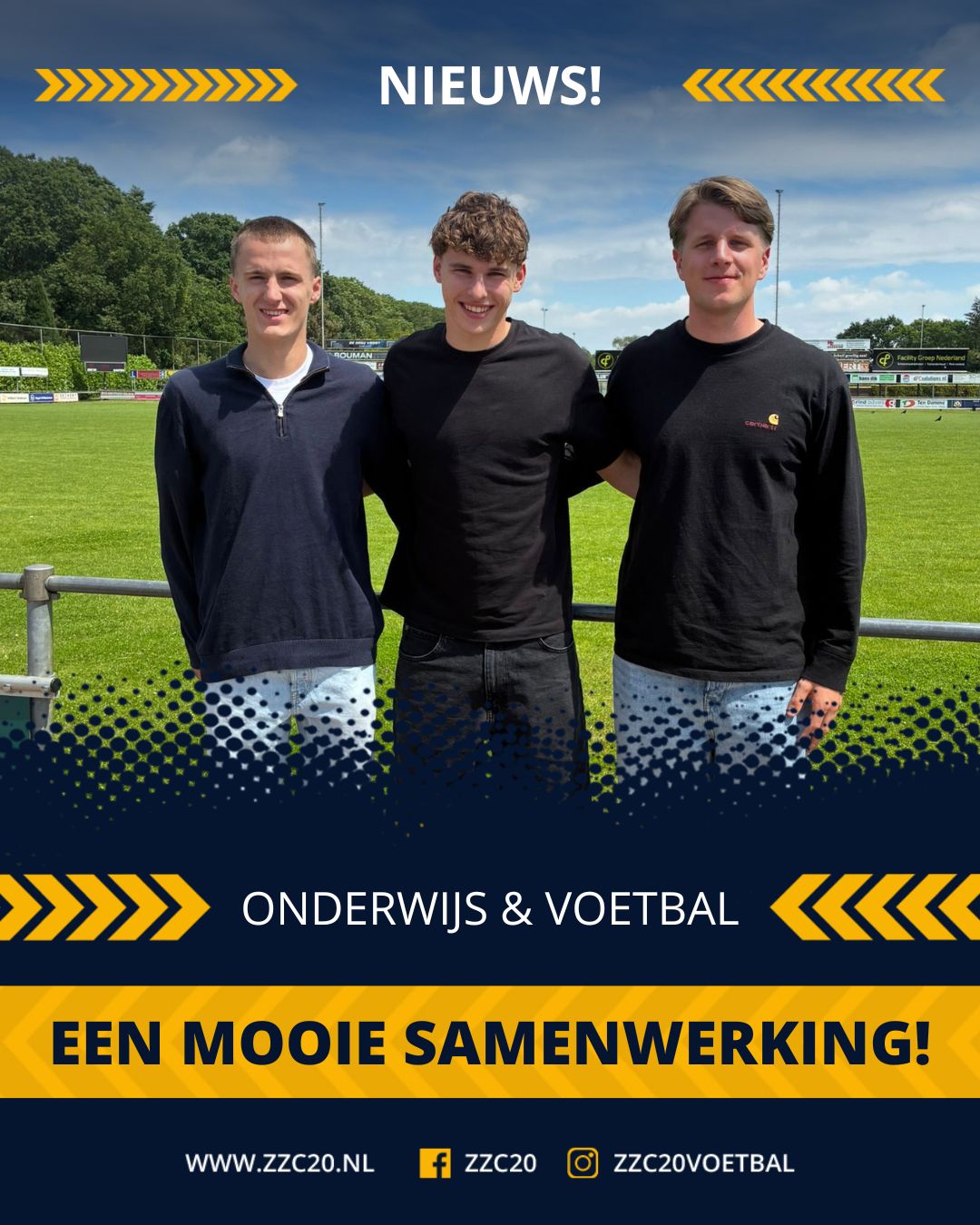 🎓⚽ Mooie samenwerking tussen onderwijs en voetbal!