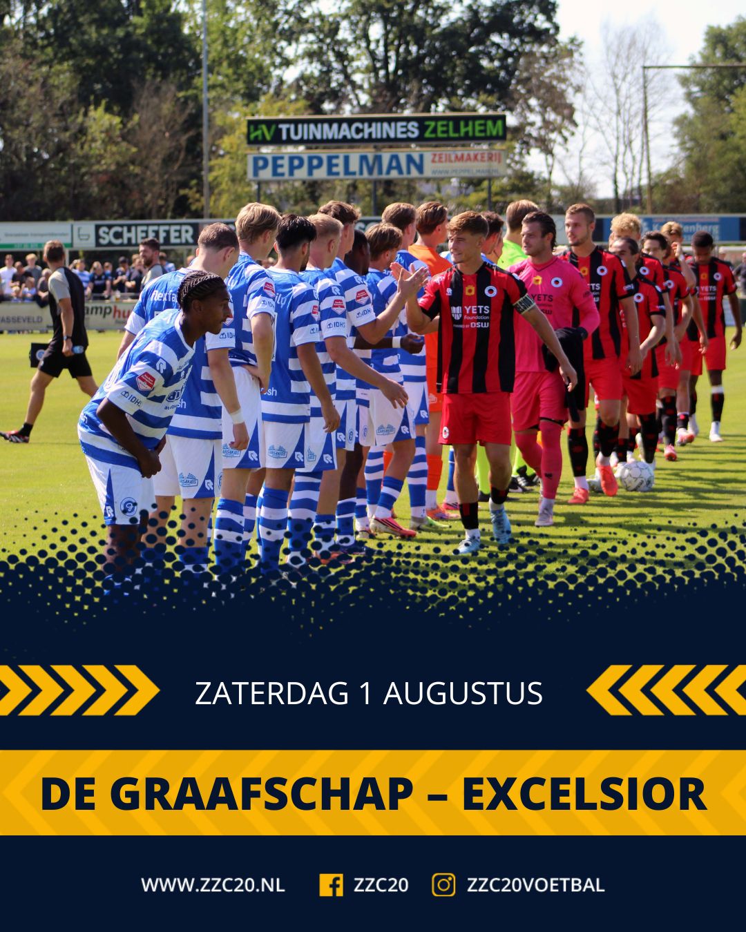 1-8-2026: Foto's oefenwedstrijd De Graafschap - Exselcior
