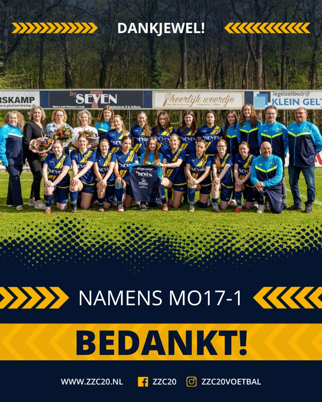 Namens MO17-1 BEDANKT