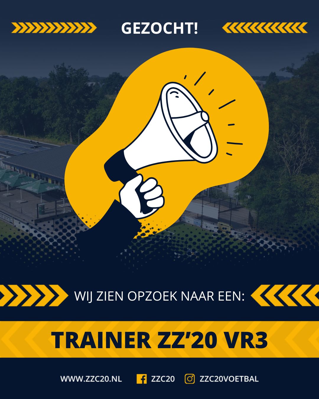 Trainer gezocht: ZZC’20 vrouwen 3